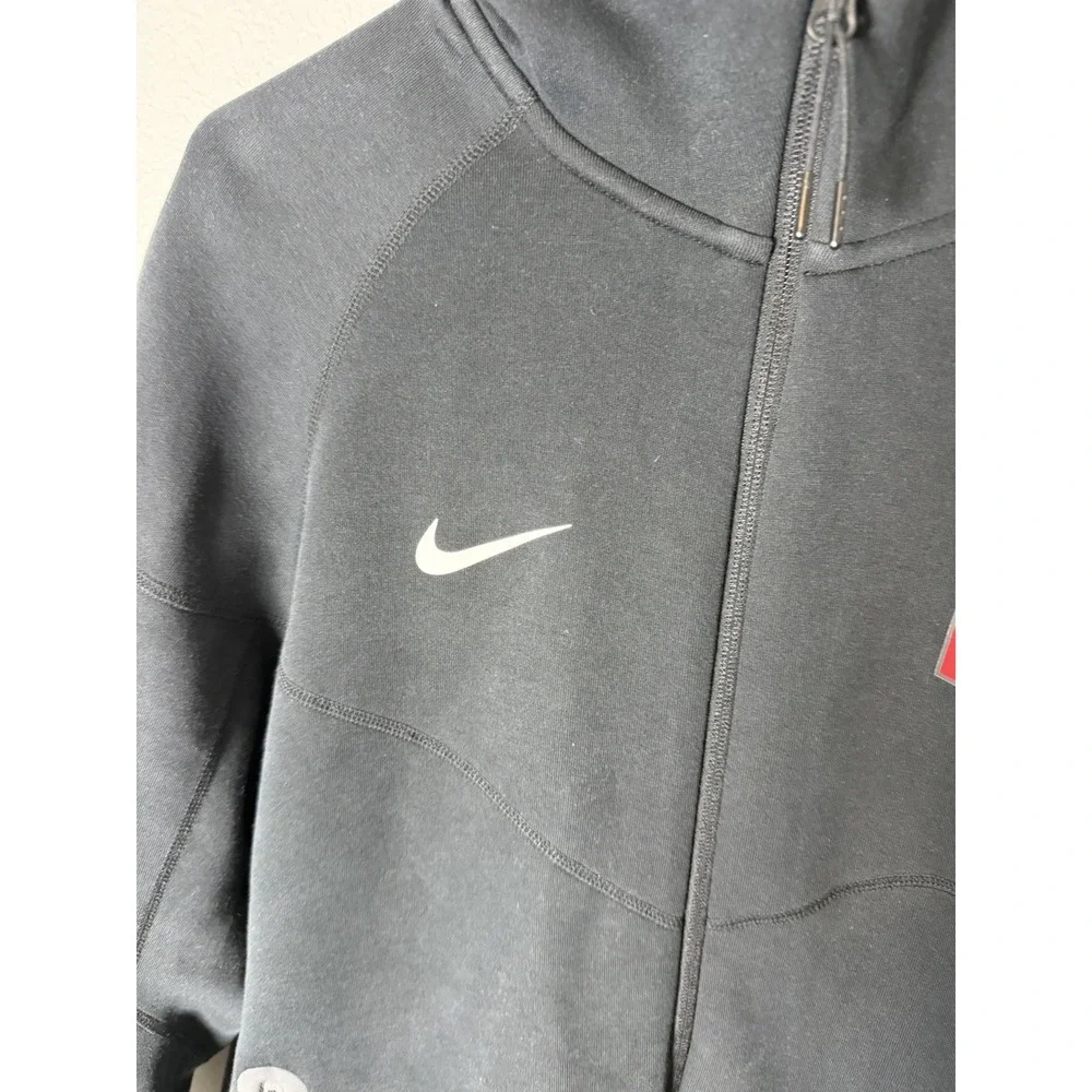 Nike‎ Tech Fleece Canada Team Full Zip Track Jacket Men Size L Black Rare
